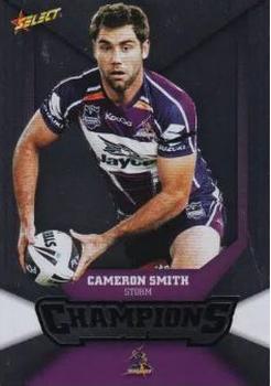 2011 NRL Champions - Silver Parallel #SP77 Cameron Smith Front